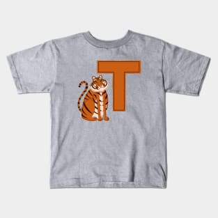 T is for Tiger Kids T-Shirt